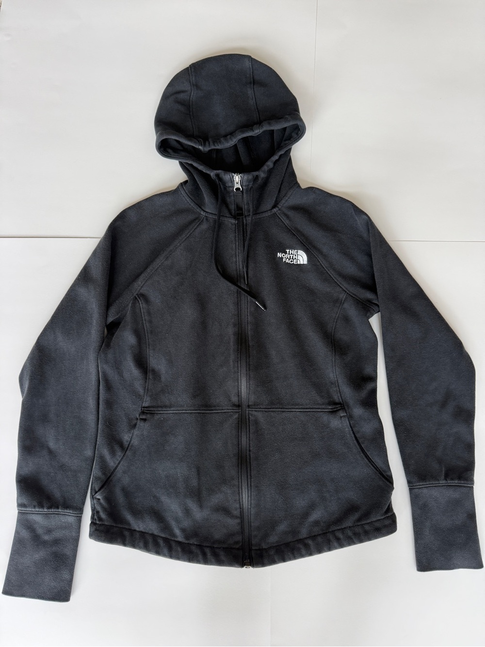 The North Face Black B.Bossi Full Zip Hoodie Jacket Size M GUC